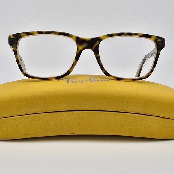 Ray-Ban Kids RB1536 3602 Dark Havana Eyeglasses Frame w/ Flexhinge and Case 48mm - Picture 1 of 15